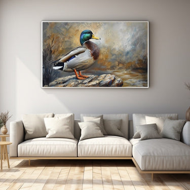 Acrylic Duck Painting